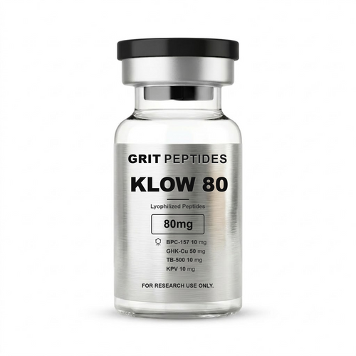 Klow 80 — BPC-157 10mg, GHK-Cu 50mg, KPV 10mg, TB-500 10mg